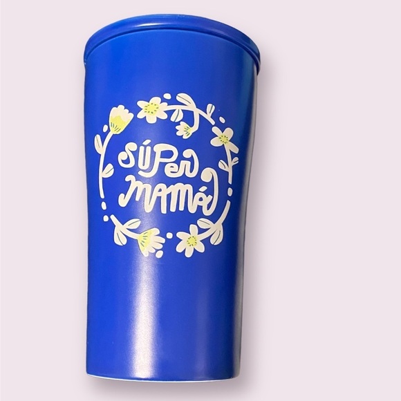 Opalhouse Ceramic Mug w/ Lid 'Super Mama' - Picture 1 of 4